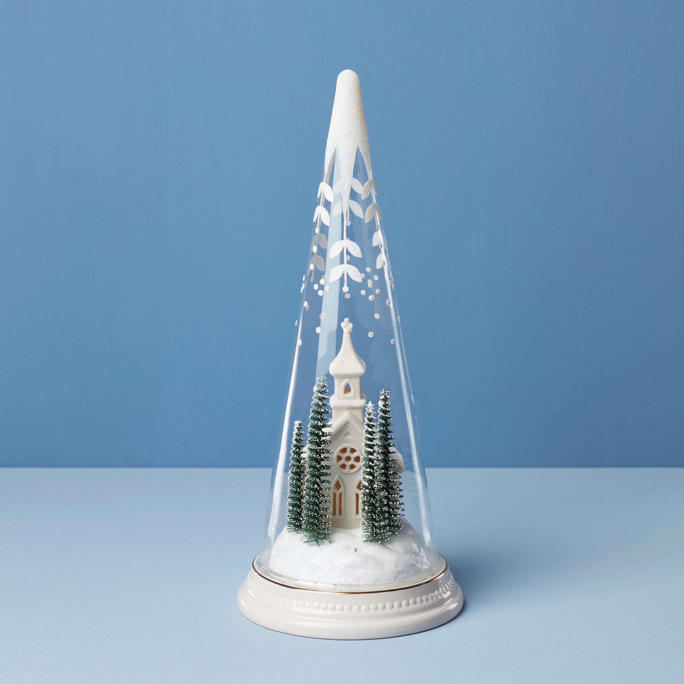 Merry & Magical Lit Church Figurine